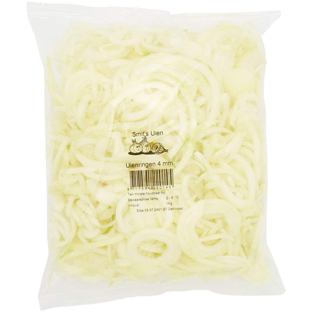 Onion Rings White 4 mm 1 kg *