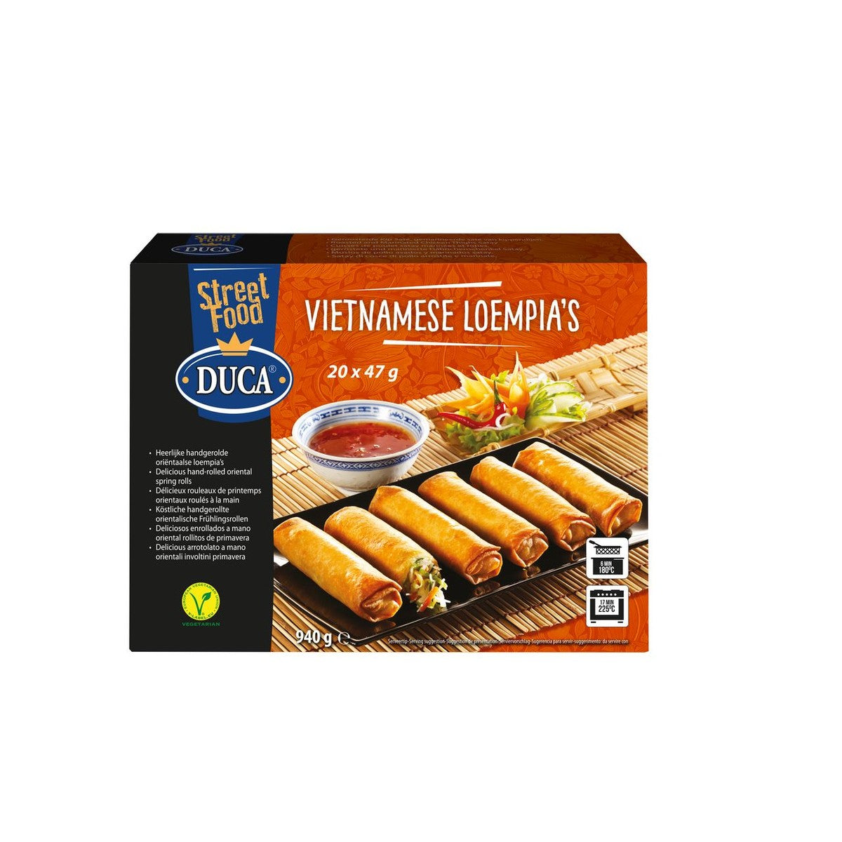 Duca Vietnamese spring rolls vegetable 20 x 47 g