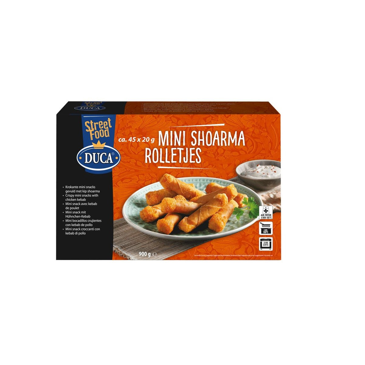 Duca Mini Shawarma Rolls 45 x 20 g