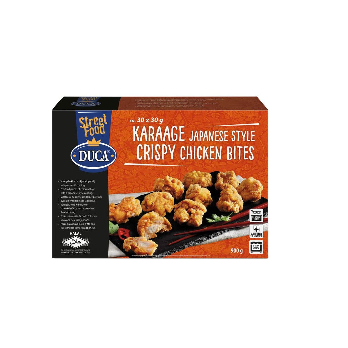 Duca Karaage Crispy Chicken Bites 30 x 30 g