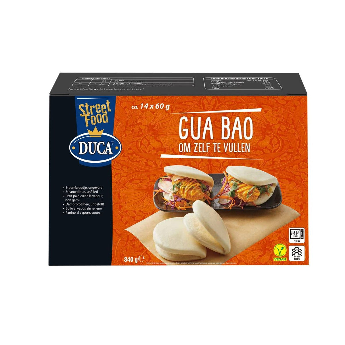 Duca Gua Bao White 16 pieces 840 g