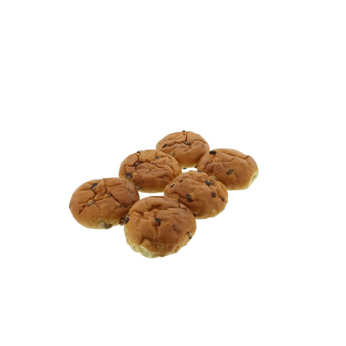 Top Bakkers Raisin Buns 6 pieces 370 g