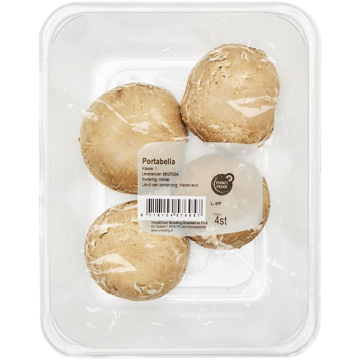 Mushrooms Portabella 4 pieces 500 g