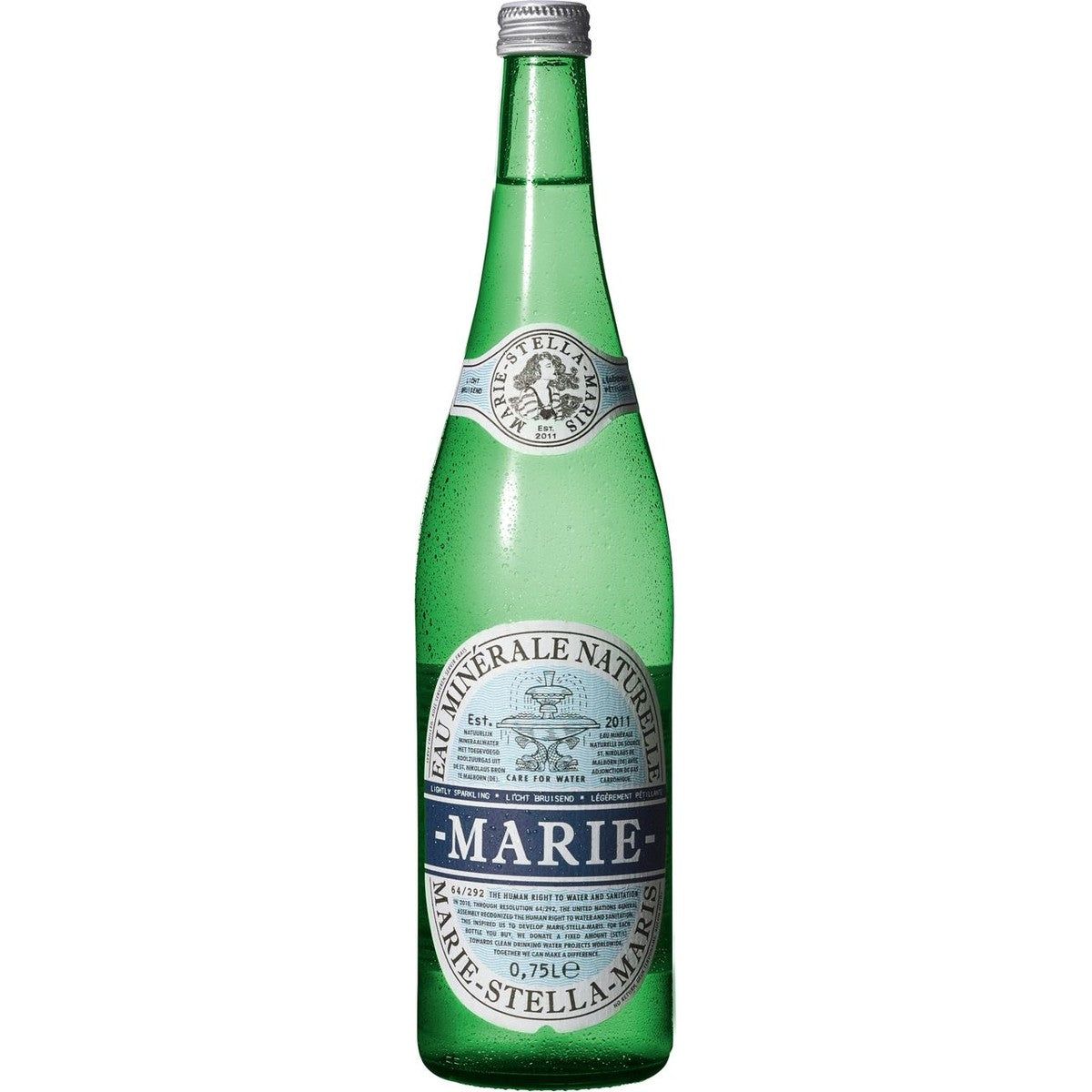 Marie-Stella-Maris Mineral Water Sparkling Glass 12 x 75 cl
