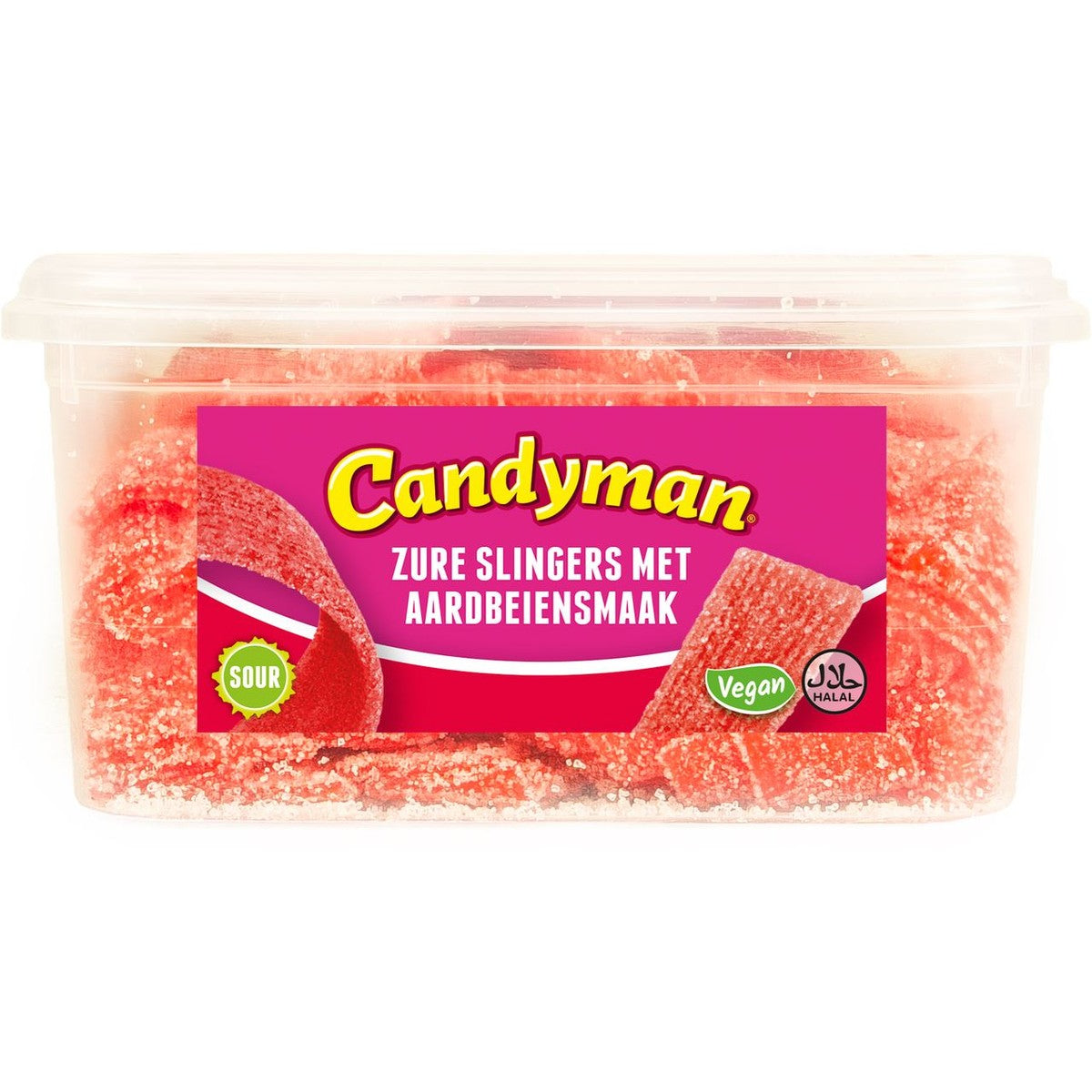 Candyman Sour Mats Strawberry 1 kg