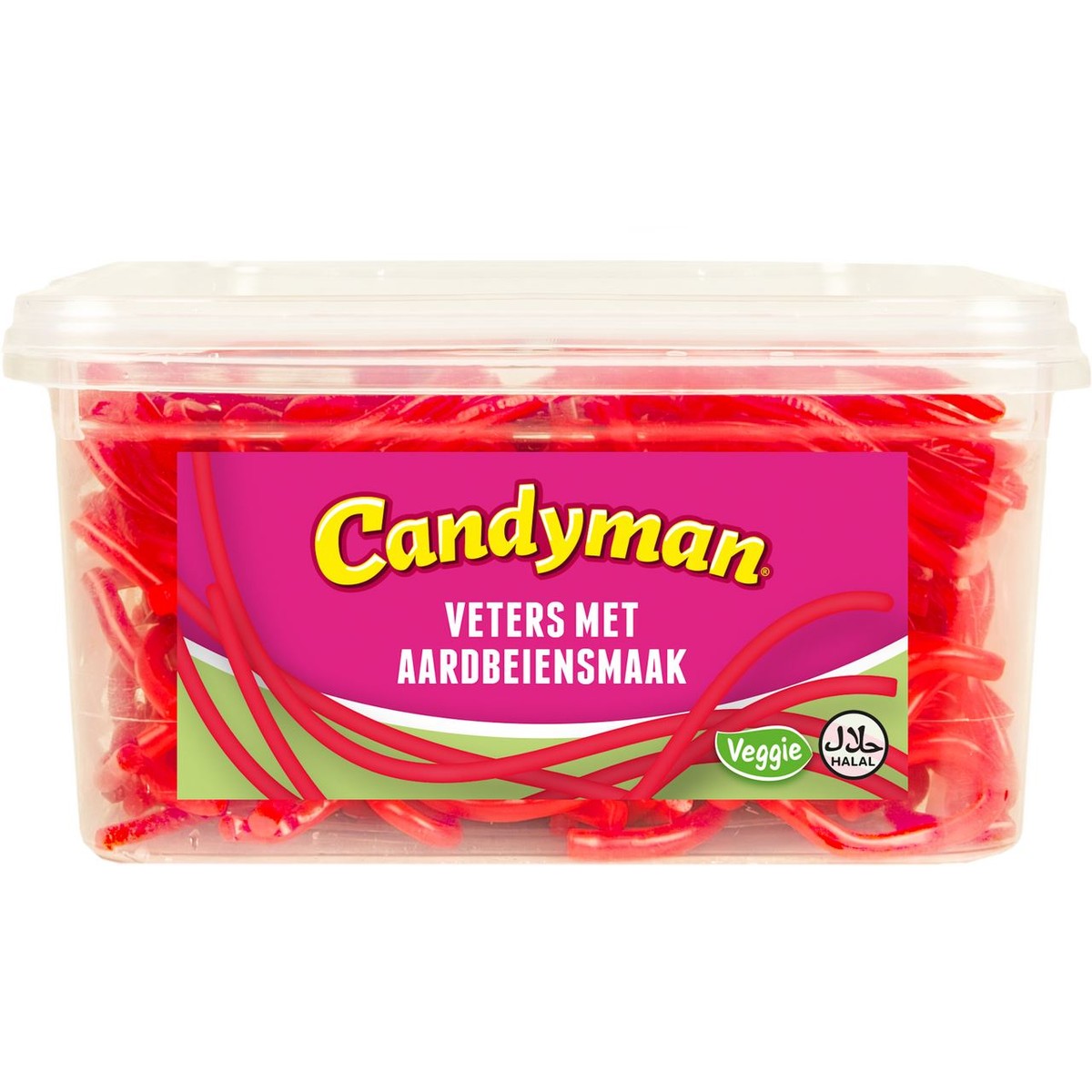 Candyman Laces Strawberry 1 kg
