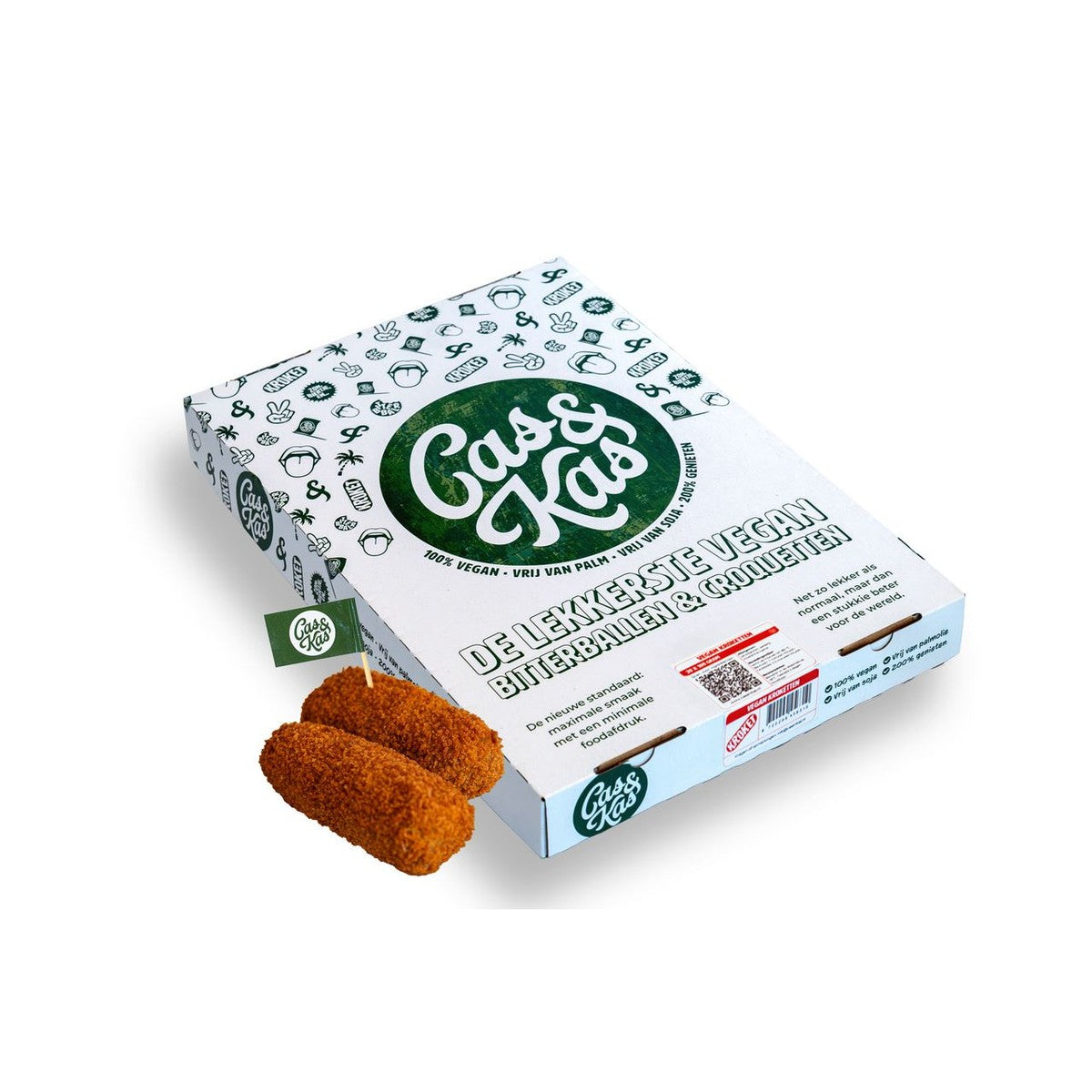 Cas & Kas Croquettes Vegan 20 x 100 g