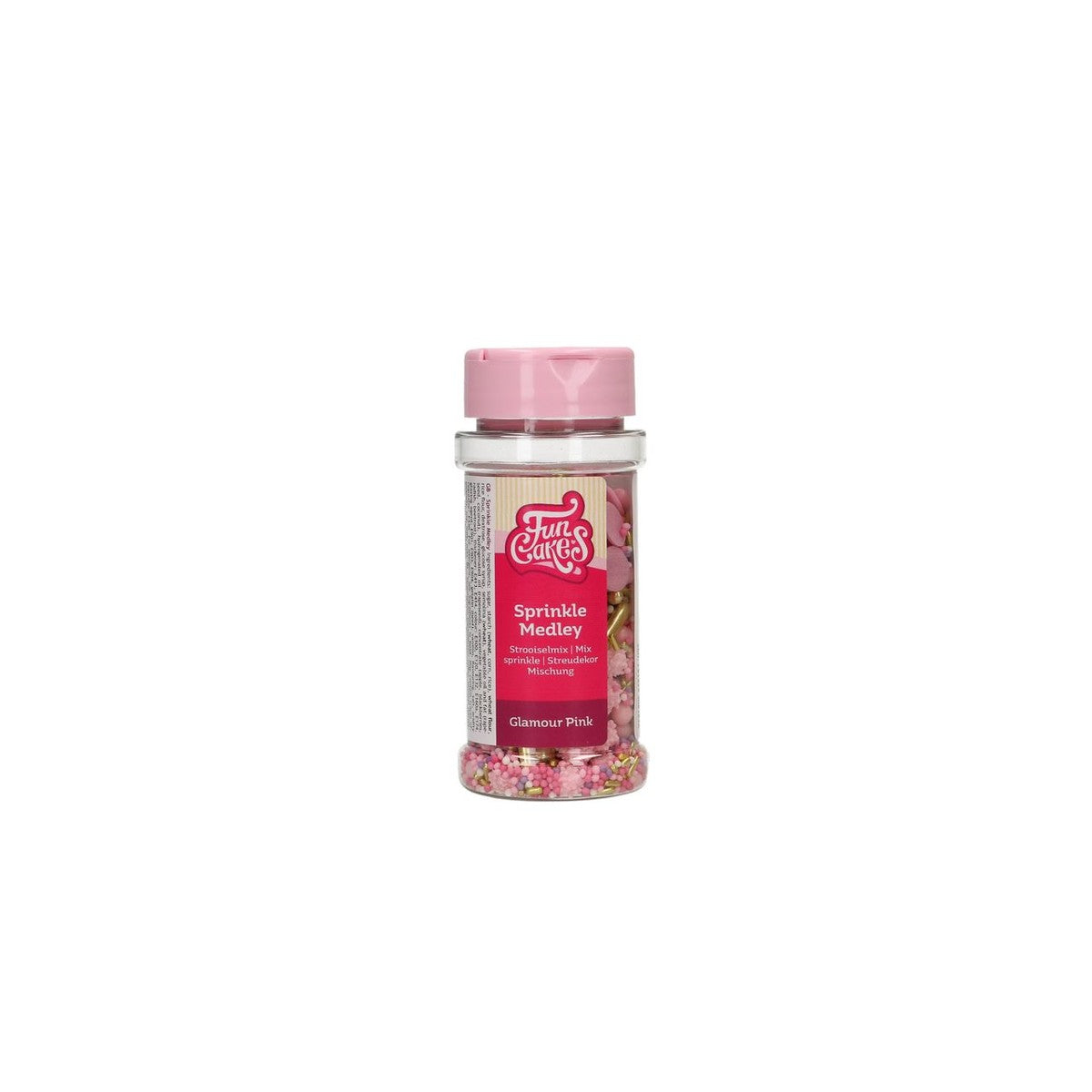 FunCakes Sprinkle Medley Glamor Pink 65 g