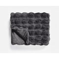 DREAM HOUSE Pompom Plaid 150 x 200 cm anthracite