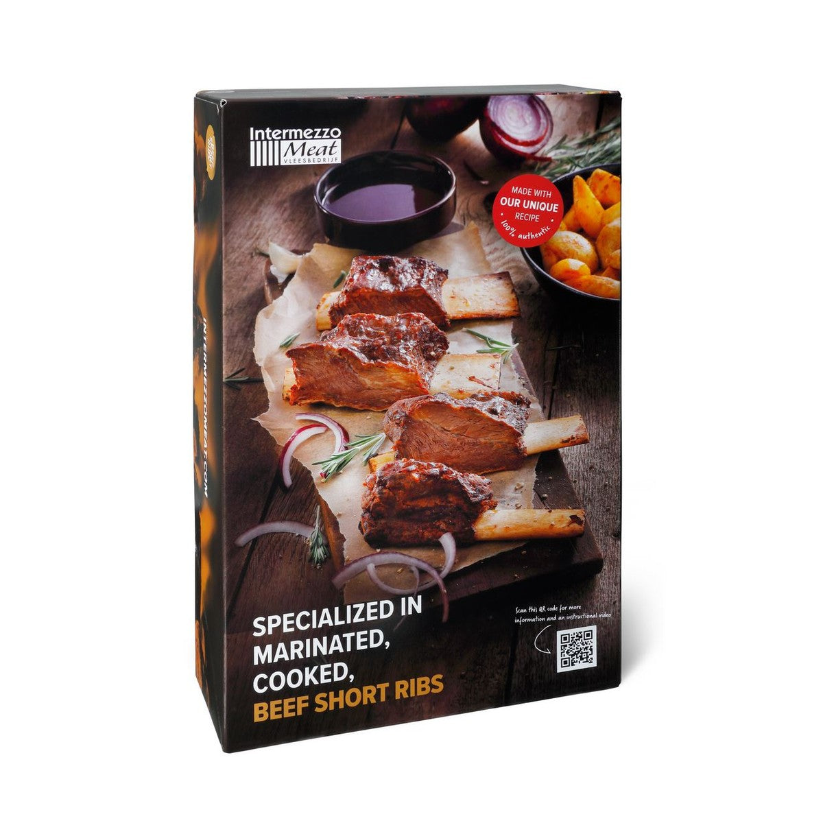 Intermezzo Meat Beef Short Ribs Sous Vide
