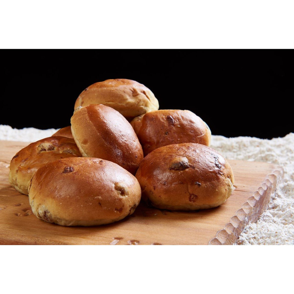 almost ready frozen Mini Butter Raisin Buns 9 pieces 306 g