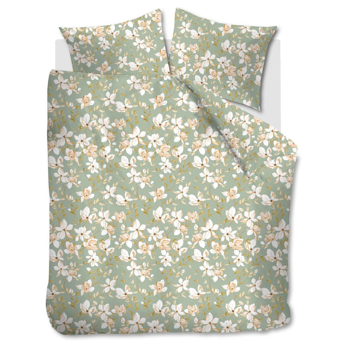 Ambiante Duvet cover Aida green 240 x 200/220
