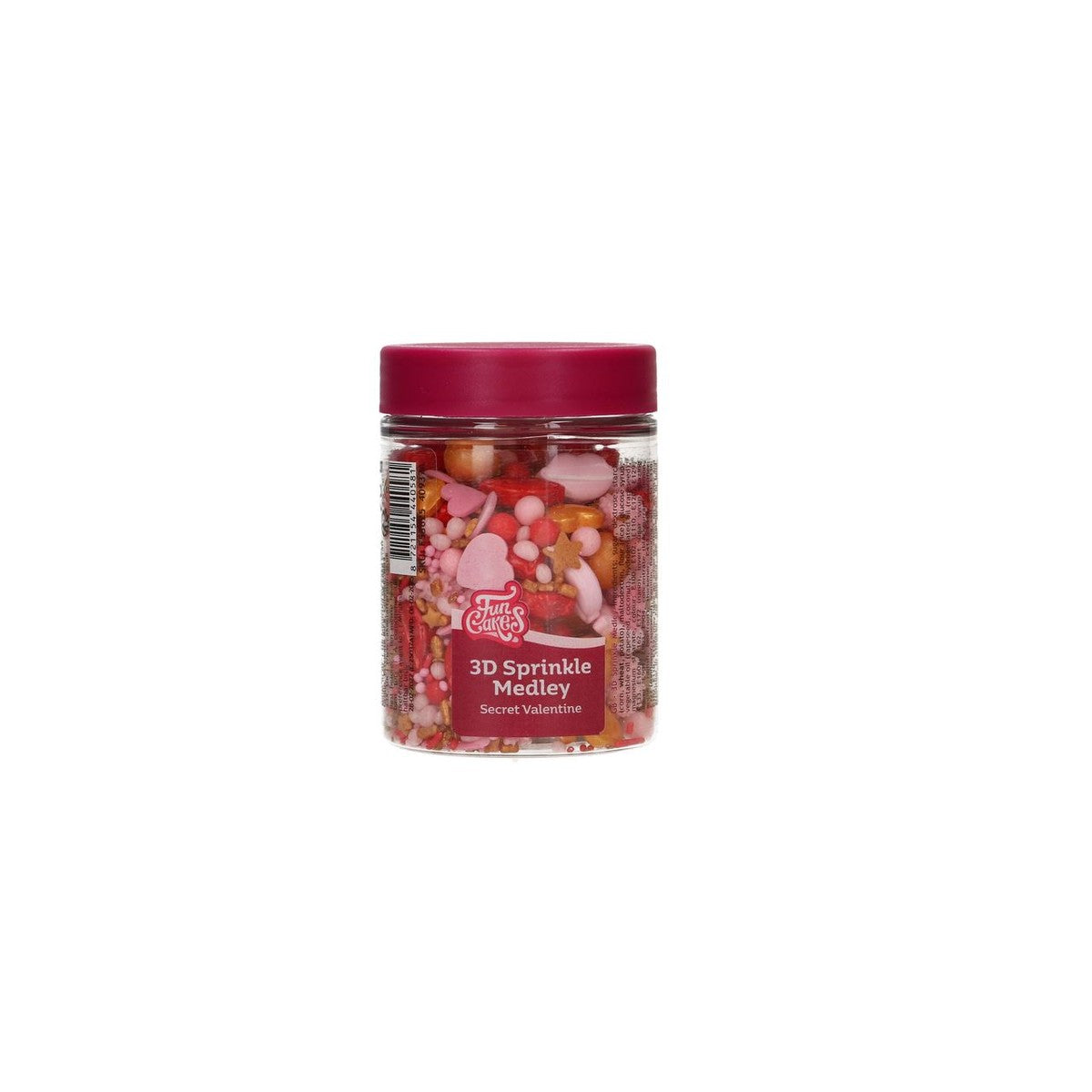 FunCakes 3D Prinkle Valentine 90 g