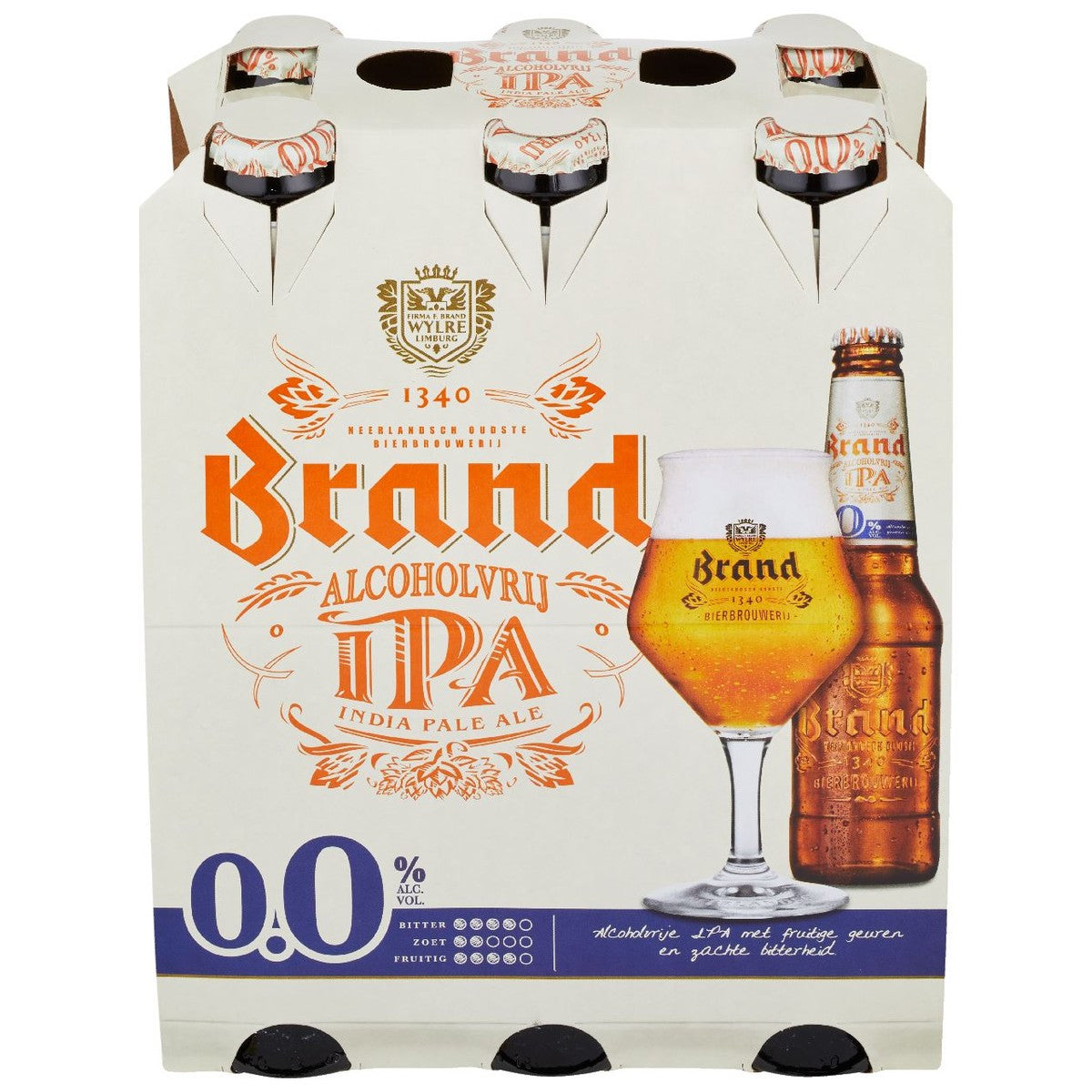 Brand IPA 0.0 Beer Bottle 6 x 30 cl