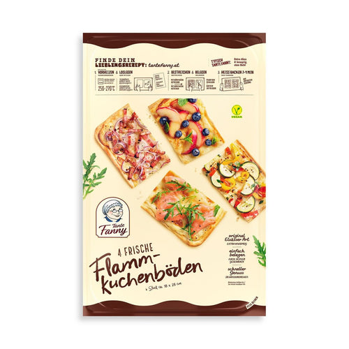 Aunt Fanny Flammkuchen bases 4 x 85 g