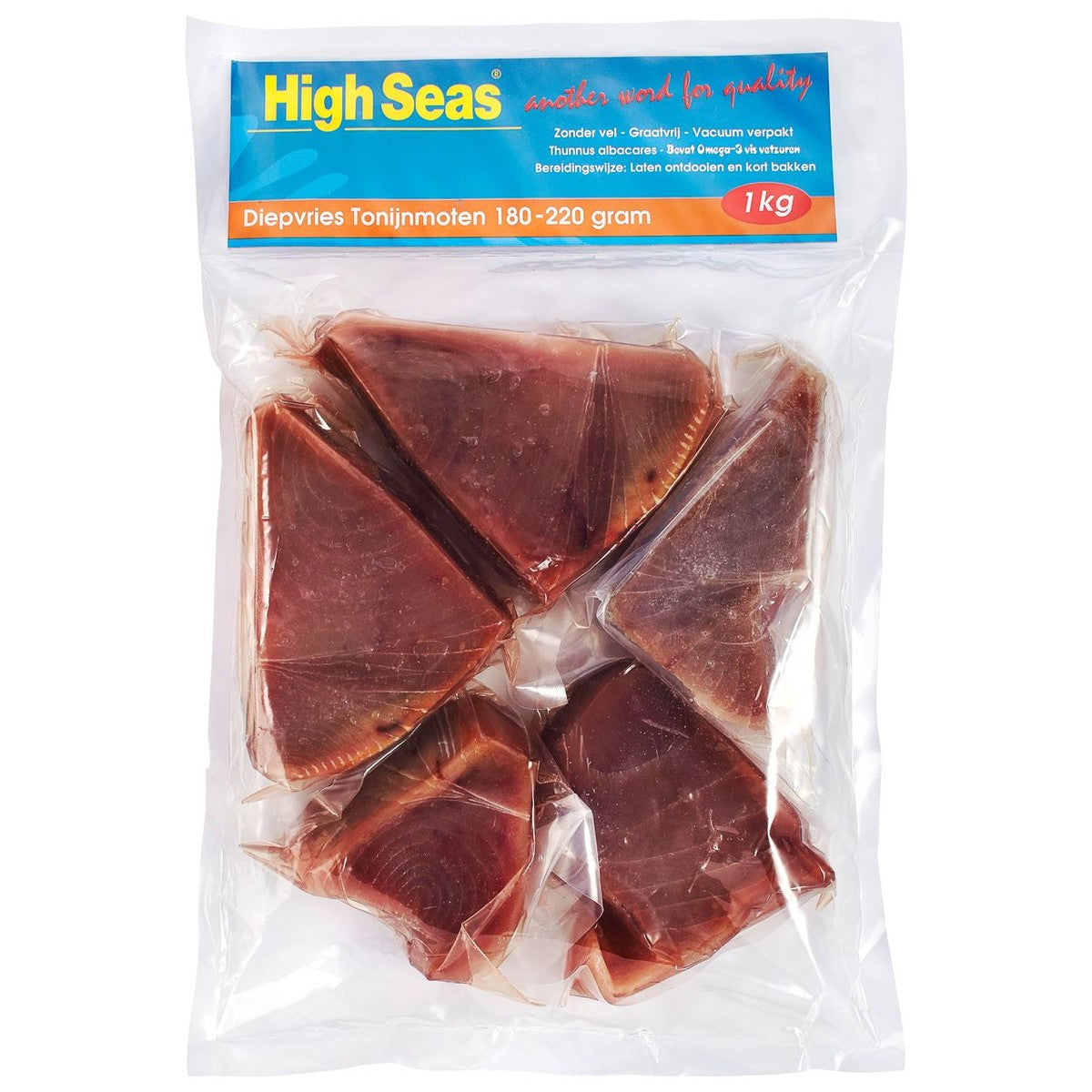 Tuna steaks 5 x 180 - 220 g 900 g