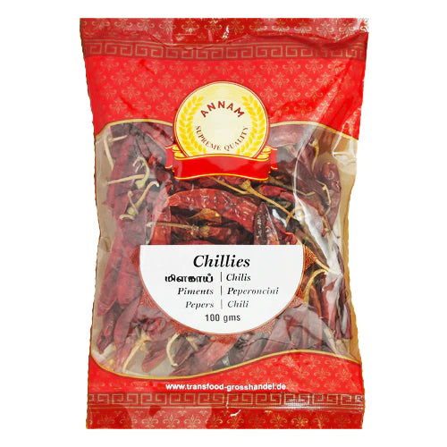 Annam Red Chilli Whole