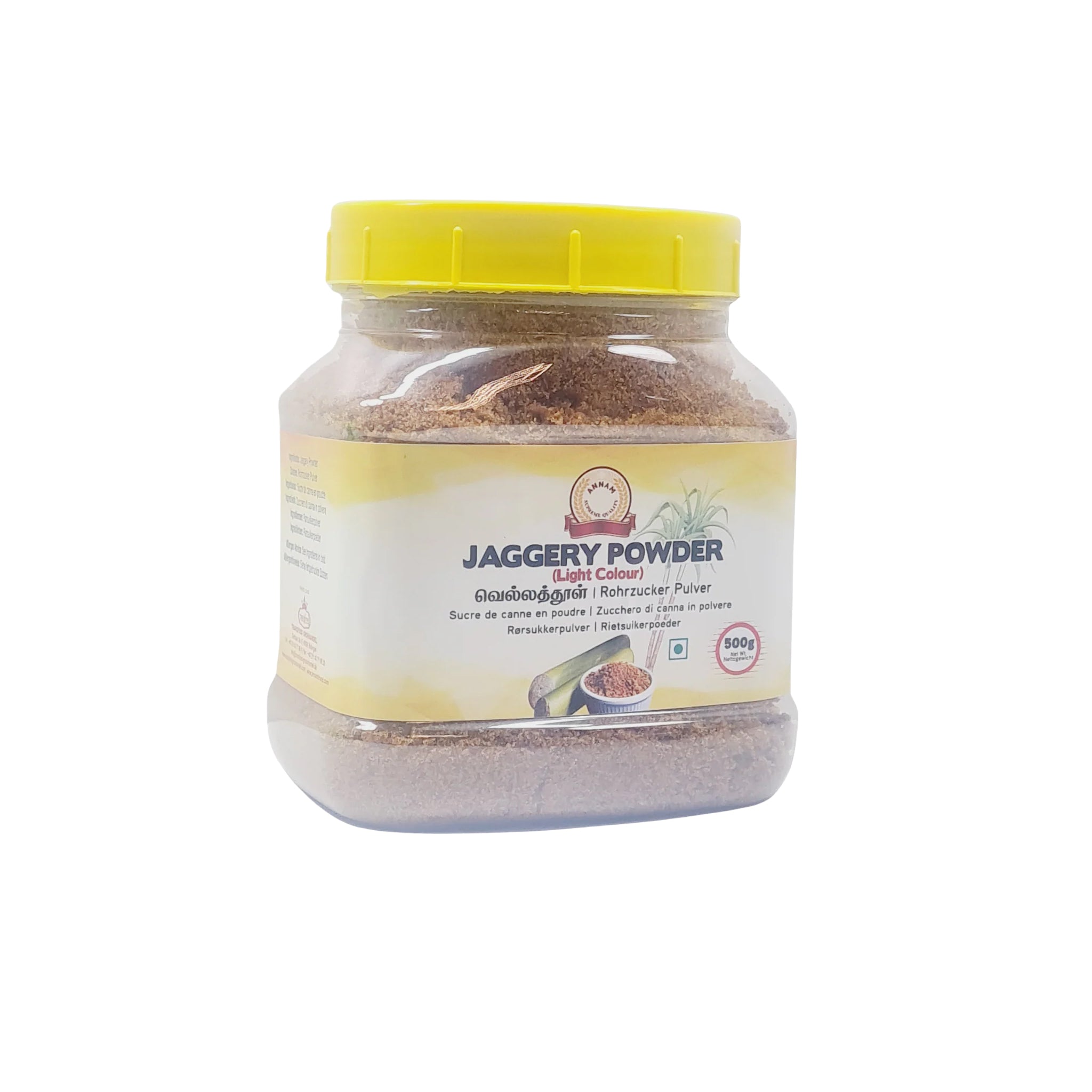 Annam - Jaggery Powder Brown IN (Bottle) (500gms)