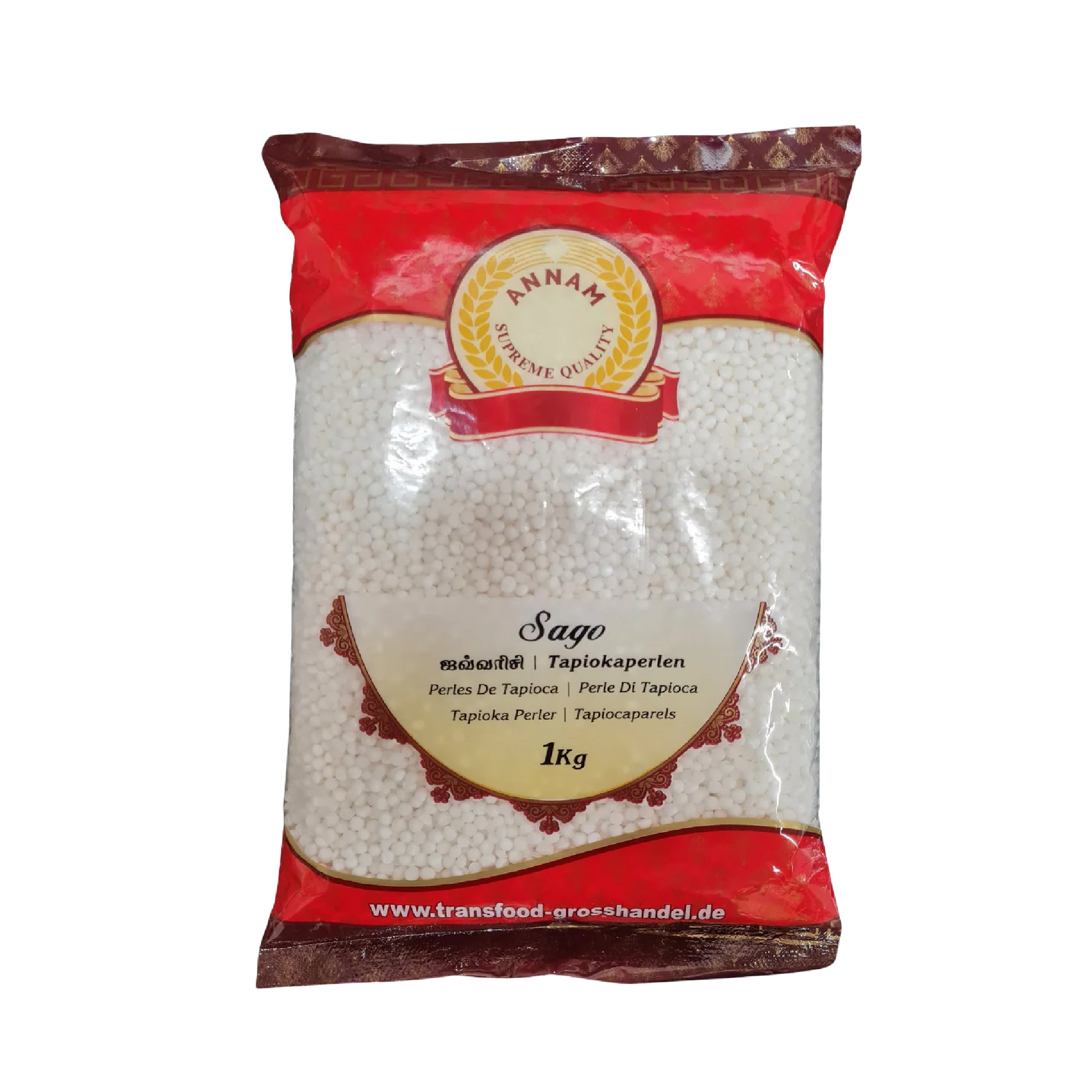Annam - Tapioka Sabudana (Big) BIG SIZE (300gms)
