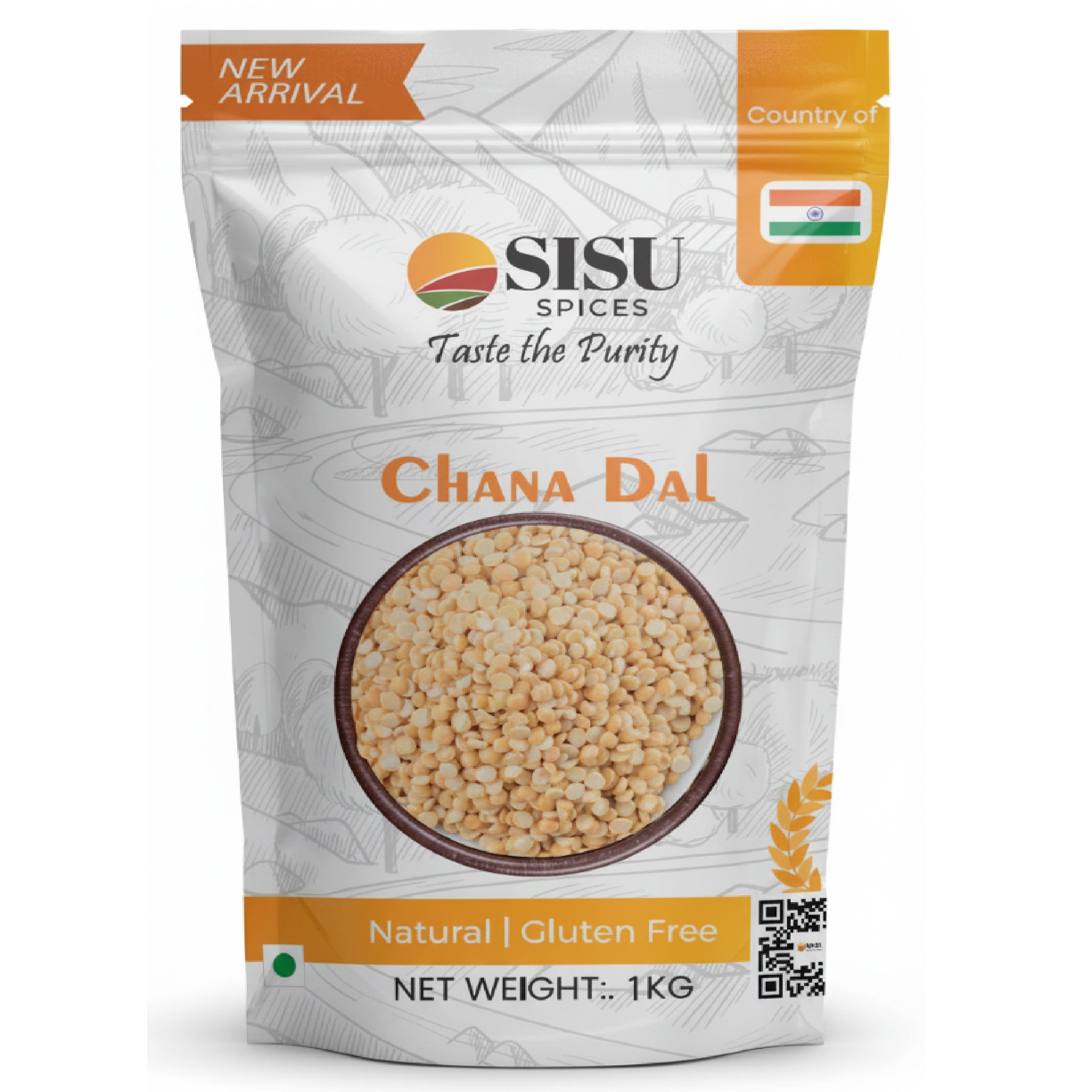 SISU - Chana Dal (1kg)