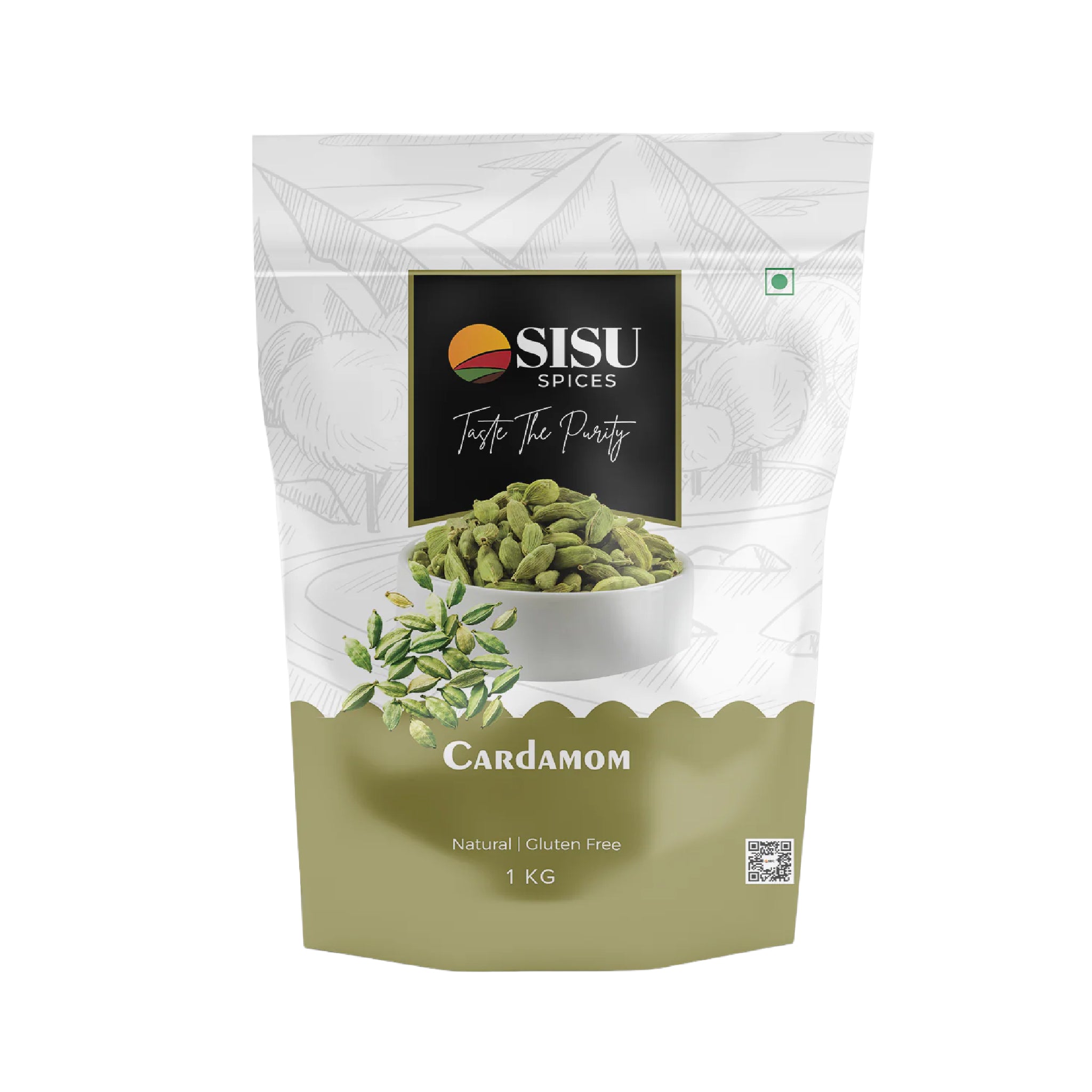 SISU - Green Cardamom (100gms)