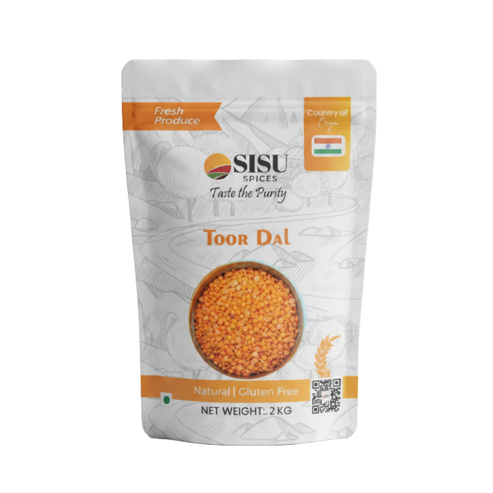 SISU - Toor Dal (1kg)