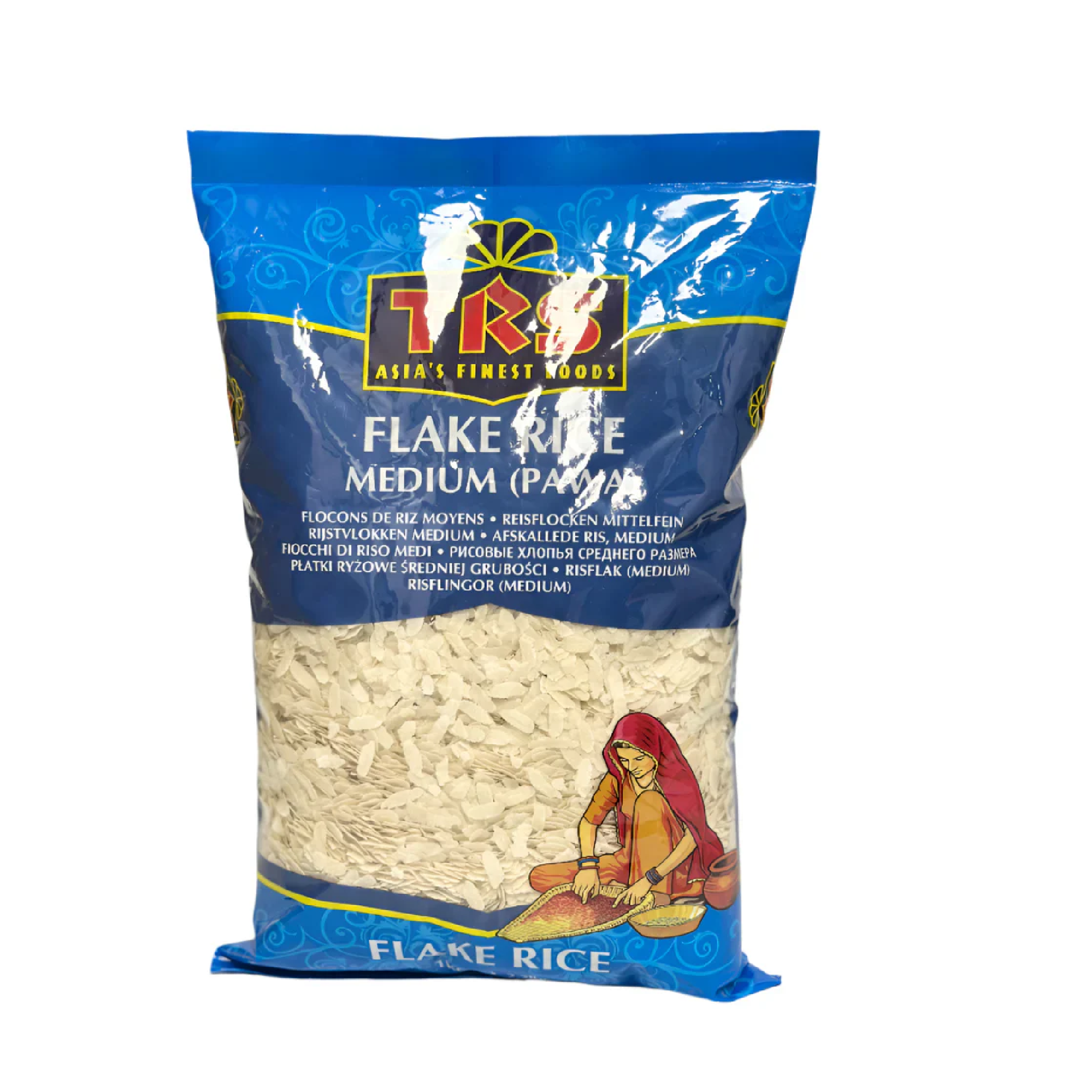 TRS - Rice Flakes Medium (1kg)