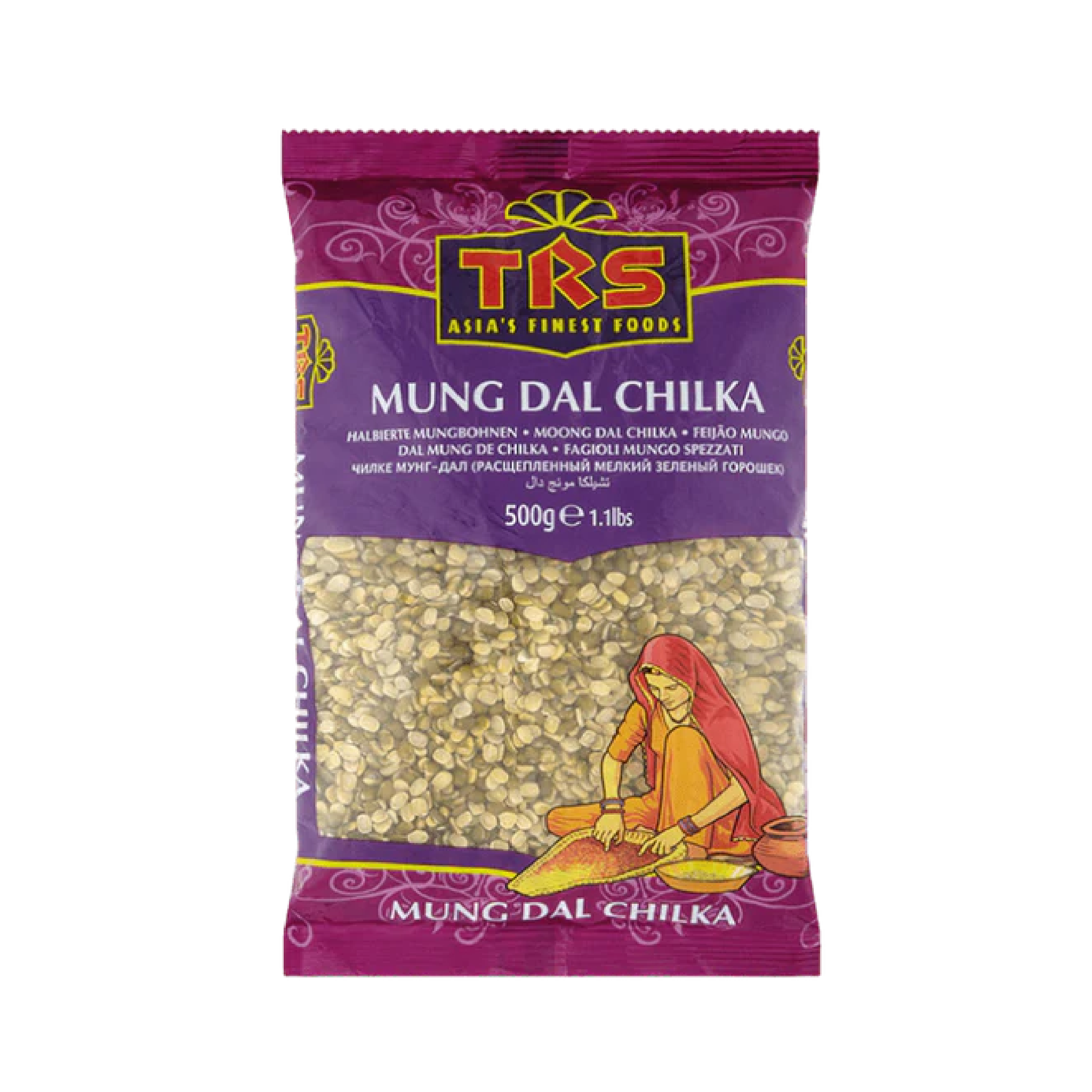 TRS - Moong Dal Chilka (500gms)