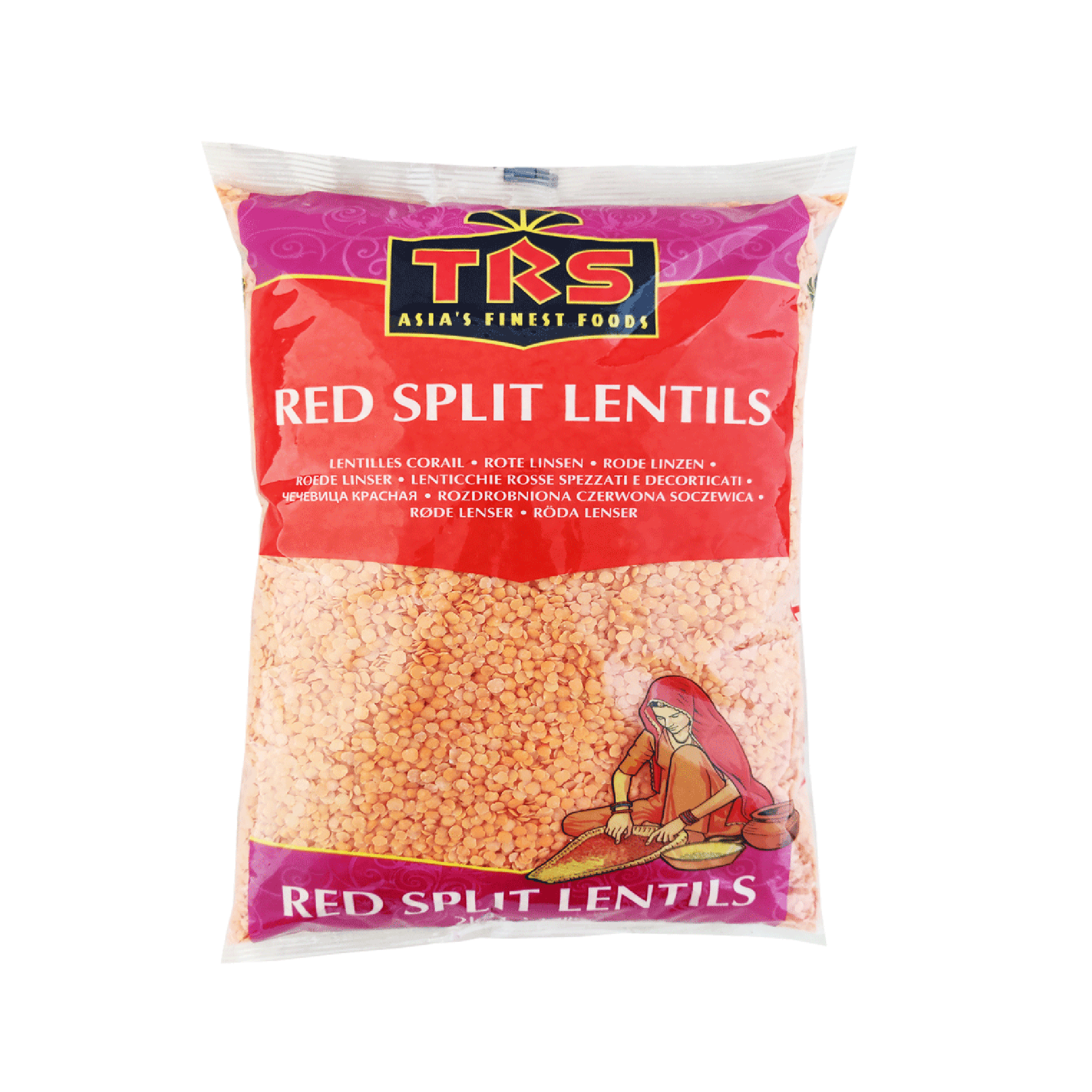 TRS - Split Red Lentils (1kg)