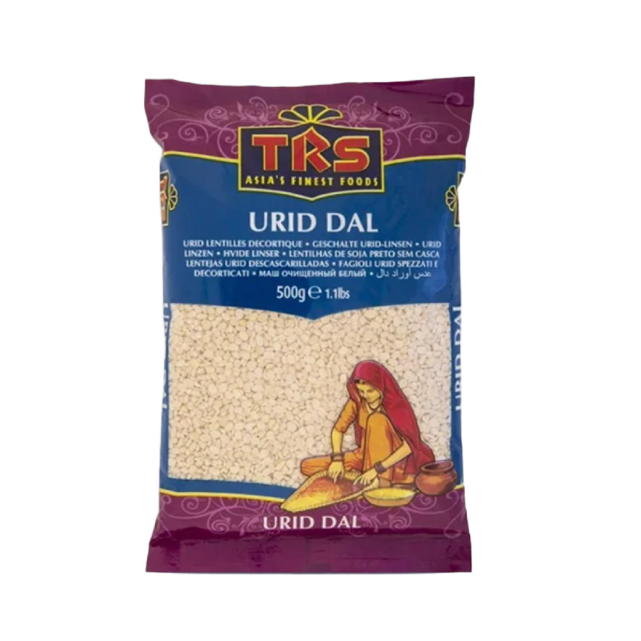 TRS - Urid Dal Split White (500gms)