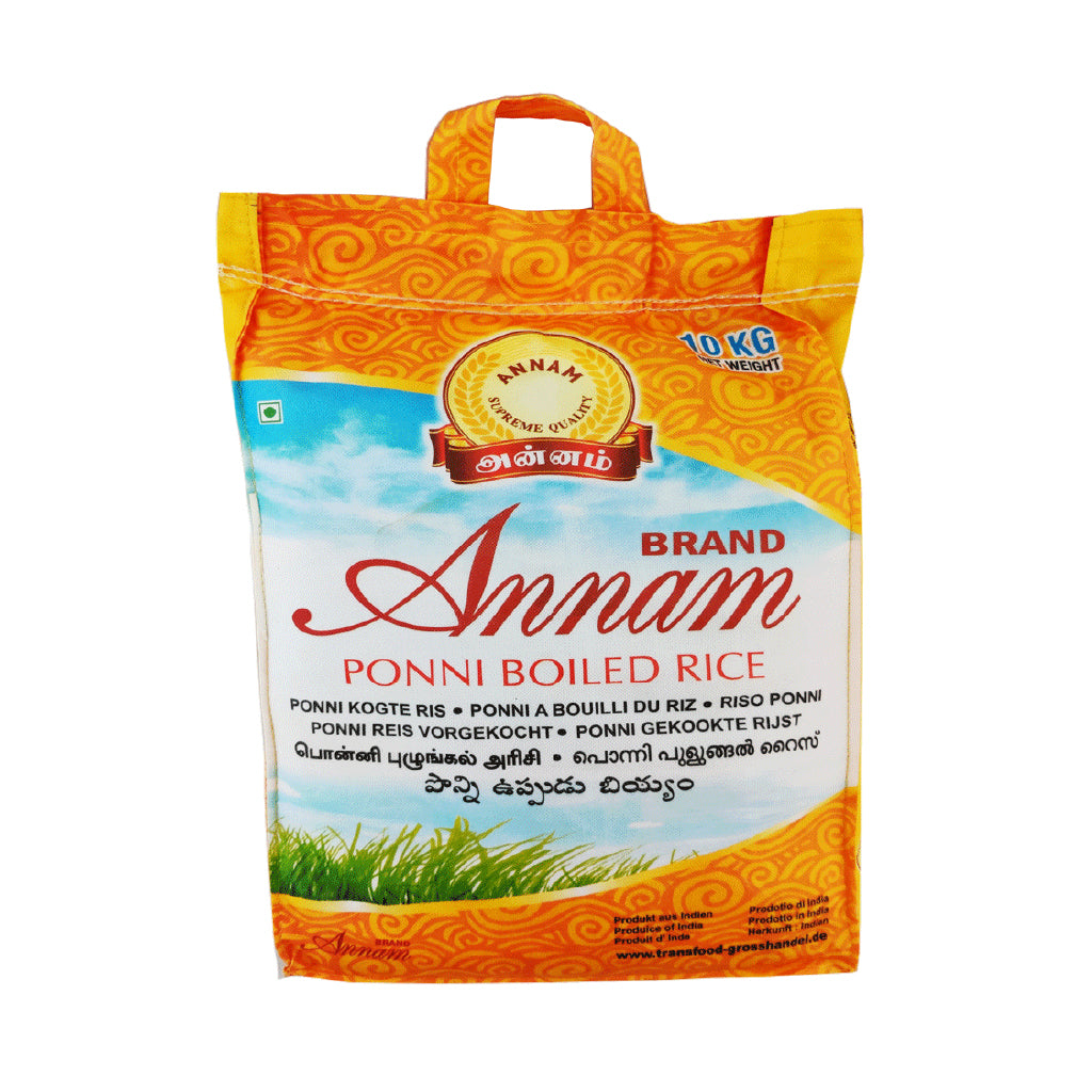 Annam - Ponni Boiled Rice (10kgs)