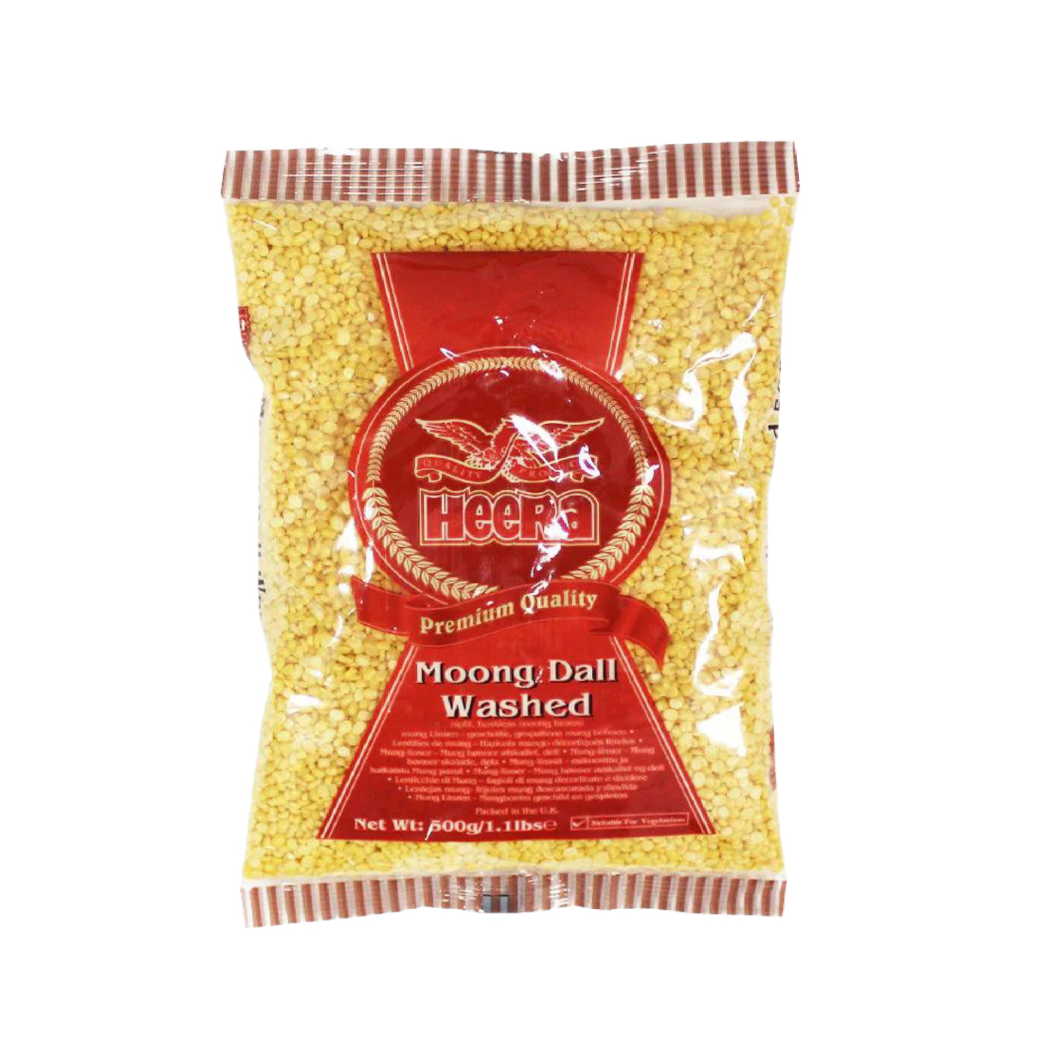 HEERA - Mung Dal Washed (500gms)