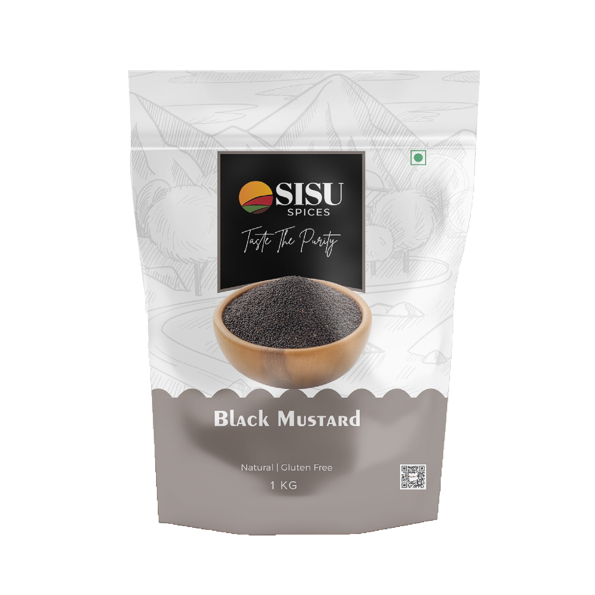 SISU - Black Mustard Seeds (400gms)