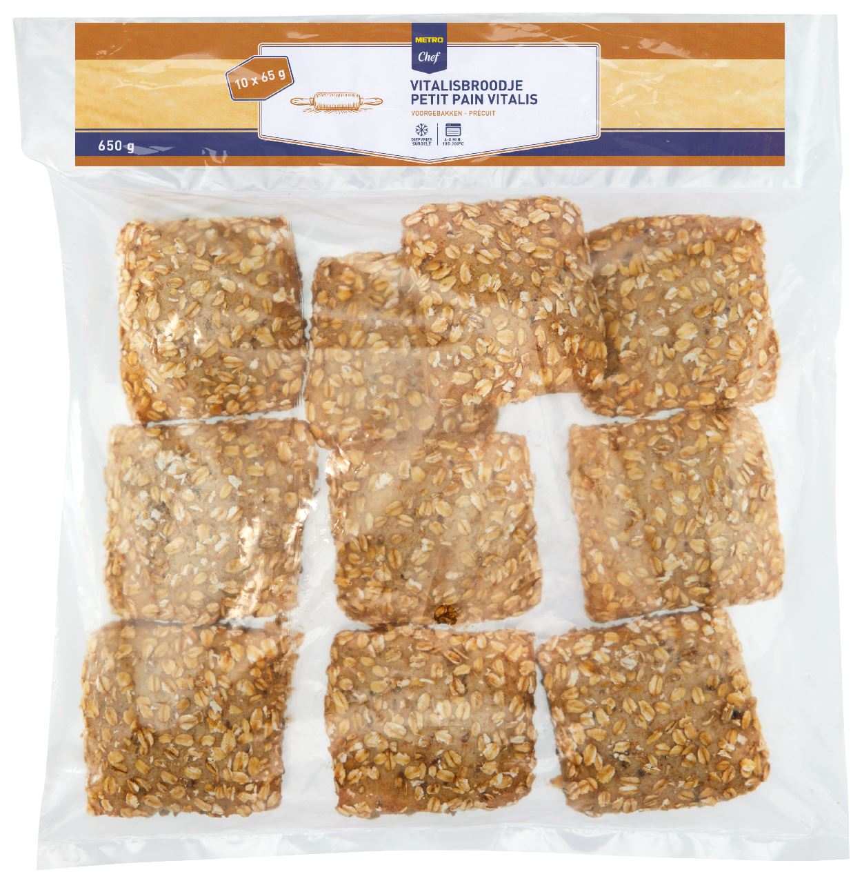 Vitalis rolls 10 x 65 g