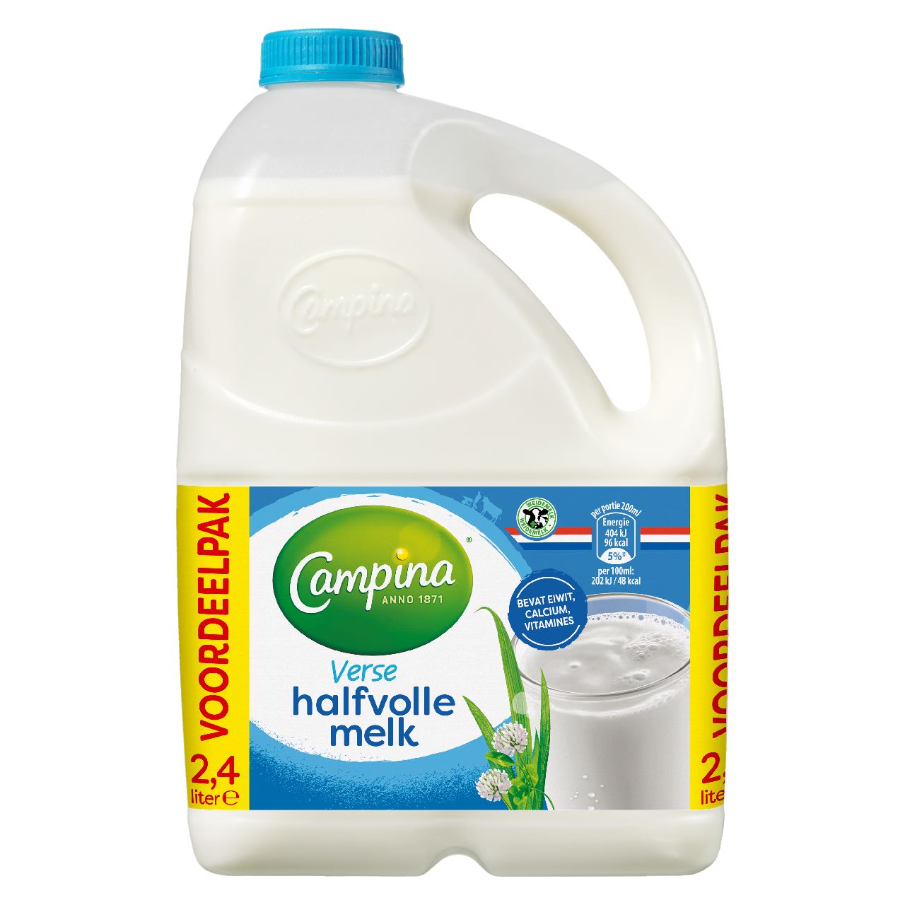 Campina Professional Semi-skimmed milk 2.4 L