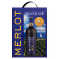 GRAND SUD Merlot bag in box 3 l