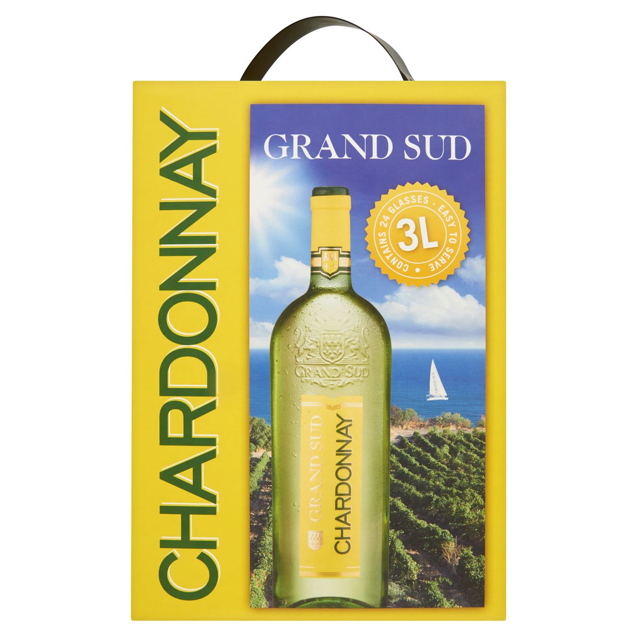 GRAND SUD Chardonnay bag in box 3 l