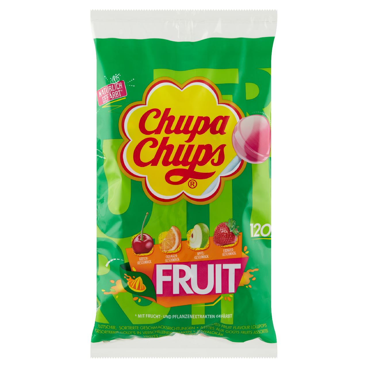 Chupa Chups Fruit 120 pieces 1.4 kg