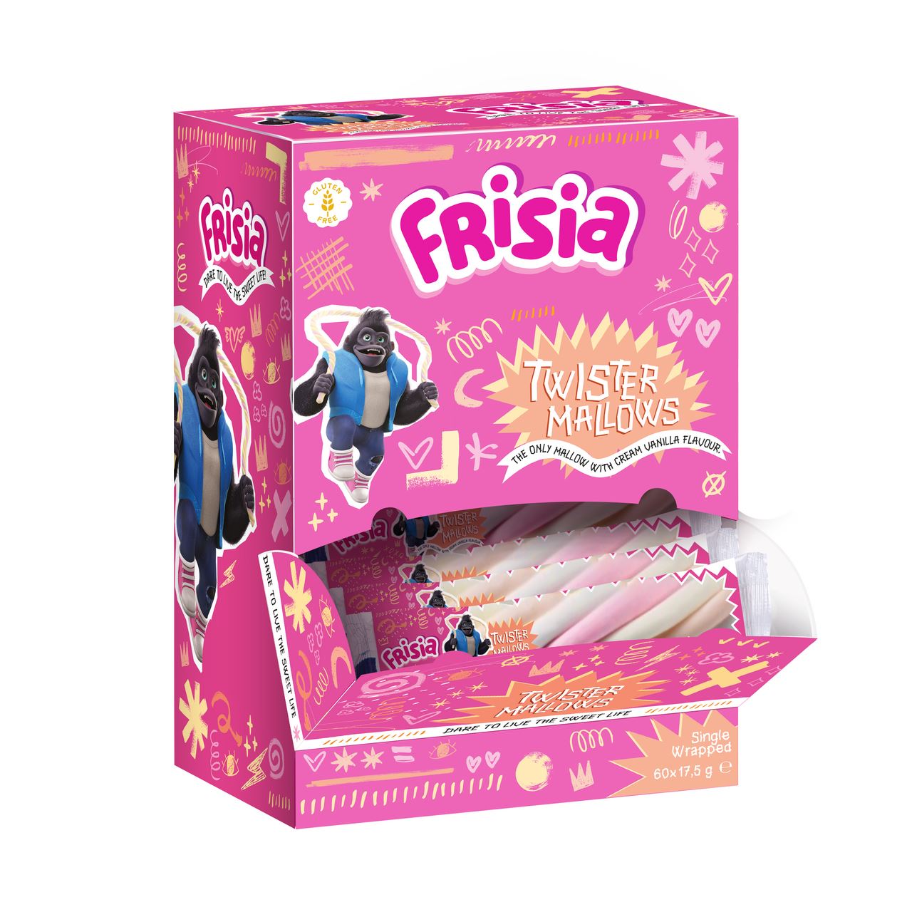 Frisia Kabel Bacon Cream Vanilla Flavor 60 x 17.5 g