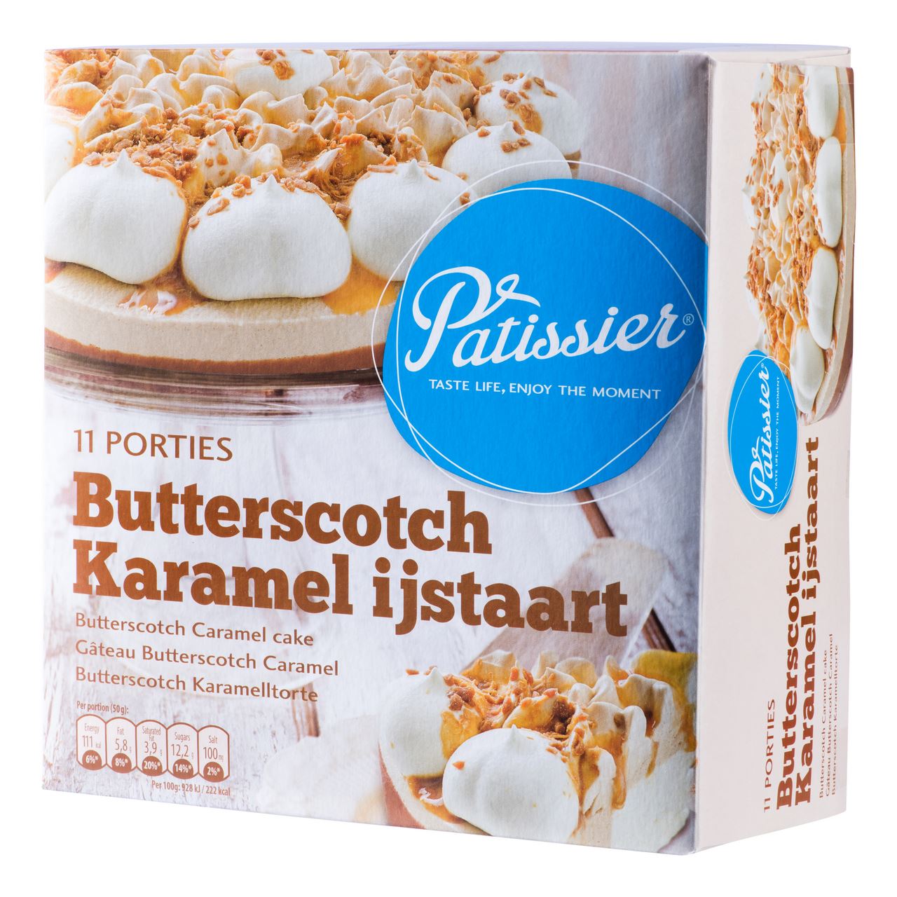 Pâtissier Butterscotch caramel ice cream cake 1 liter