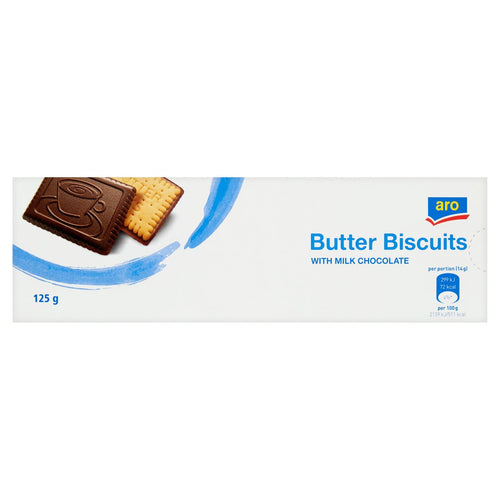 aro Butter biscuit milk chocolate 125 g