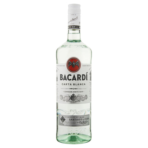 BACARDÍ CARTA BLANCA Rum 1 l 37.5%