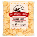 McCain Dollar Chips Potato Slices 2.5 kg