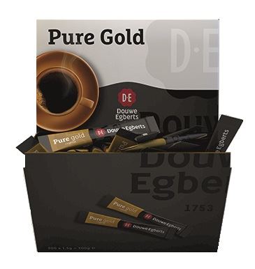 Douwe EGBERTS Pure Gold Instant Coffee Sticks 200 x 1.5 g