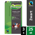 Pickwick Professional English tea fair trade 3 x 25 pieces 150 g