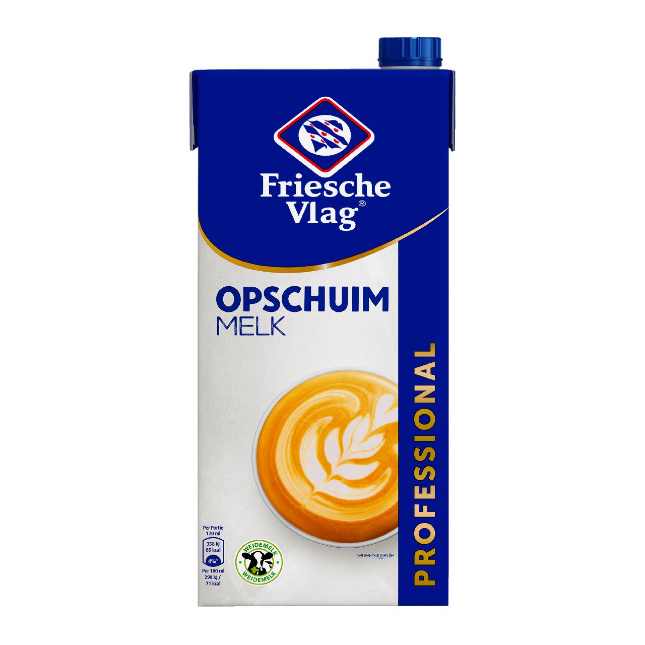 Friesche Vlag Professional Foaming Milk Shelf life 1 l