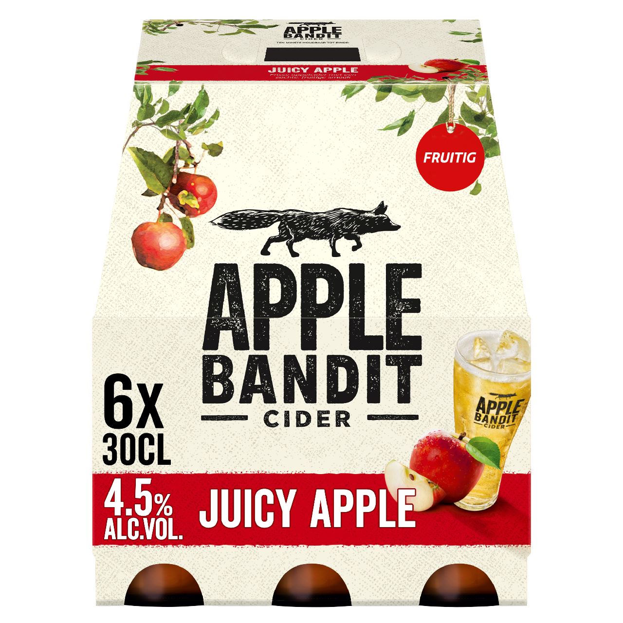 Apple Bandit Cider Juicy Apple Bottle 6 x 30 cl