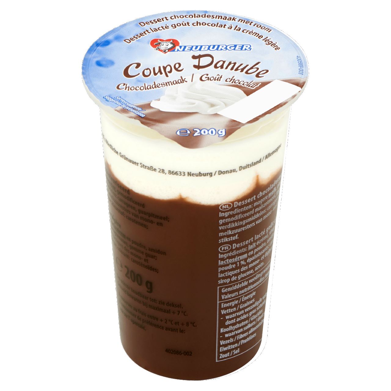 NEUBURGER Chocolate cream 200 grams
