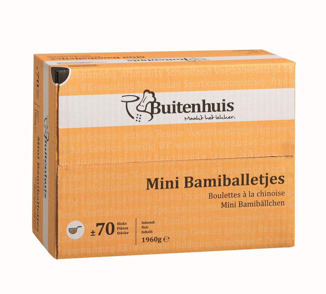 Buitenhuis Mini Bami Balls 70 x 28 g