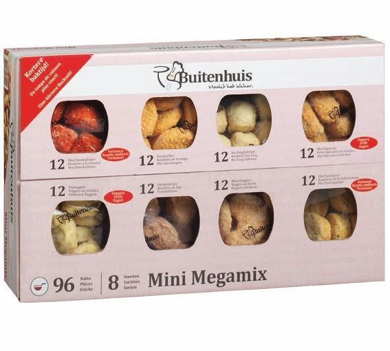 Outdoor house Mini megamix 8 x 12 pieces 1920 g